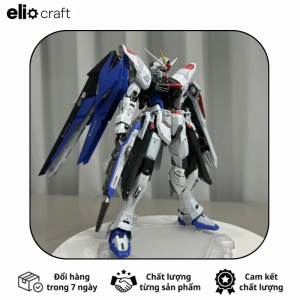 mô hình gundam robot kỳ lân màu xanh