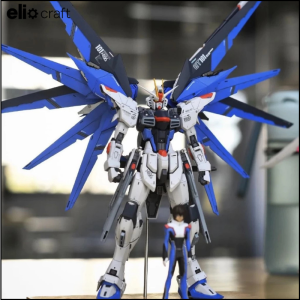 mô hình gundam robot kỳ lân màu xanh 1