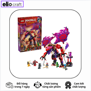 Đồ Chơi Lắp Ráp Rồng Thần Sức Mạnh Thunderfang LEGO NINJAGO 71832 (668 chi tiết)