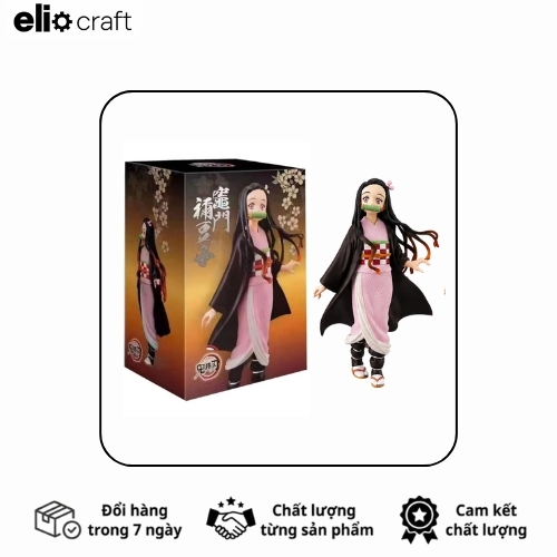 Mô Hình Nezuko Kamado – Vẻ Đẹp Dịu Dàng Từ Thanh Gươm Diệt Quỷ 1 Mô hình Nezuko Kamado từ Demon Slayer với thiết kế dễ thương, màu sơn đẹp và chi tiết sắc nét. Phù hợp decor góc gaming, bàn học và sưu tầm figure anime cao cấp.