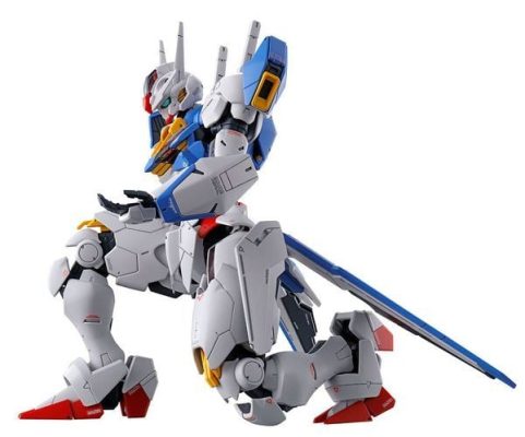Mô hình Gundam Aerial Full Mechanics cùng đầy đủ vũ khí.