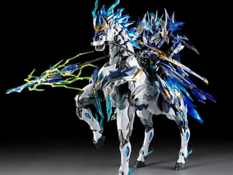 Gundam Mô Hình Kỵ Sĩ Cưỡi Bạch Mã chính hãng với thiết kế đậm chất hiệp sĩ, bạch mã oai phong và các chi tiết được hoàn thiện tinh xảo. Sản phẩm phù hợp cho người yêu thích Gunpla, sưu tầm và trưng bày với chất lượng cao cùng mức giá tốt tại AZGundam.